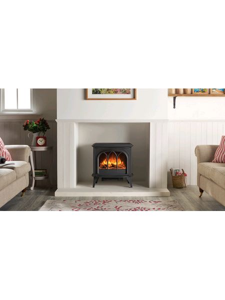 Gazco Huntingdon 40 Electric Stove Tracery Door