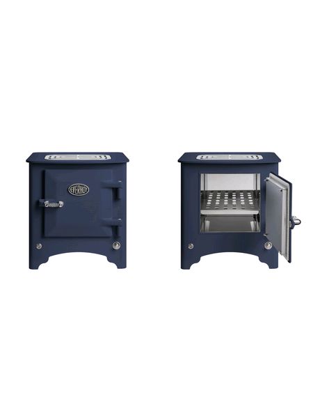 Everhot Electric Stove in Marine Blue