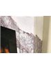 Allora 51 inch mantel Lilac marble