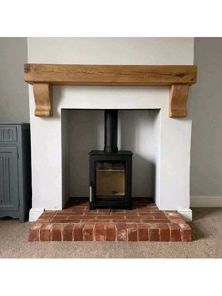 Example of light / medium finish with corbels