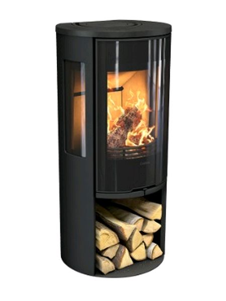 contura 556G black with painted aluminium top