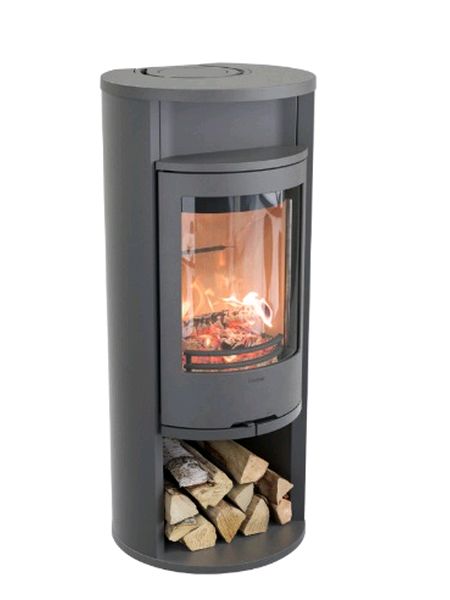contura grey warming shelf painted aluminium top