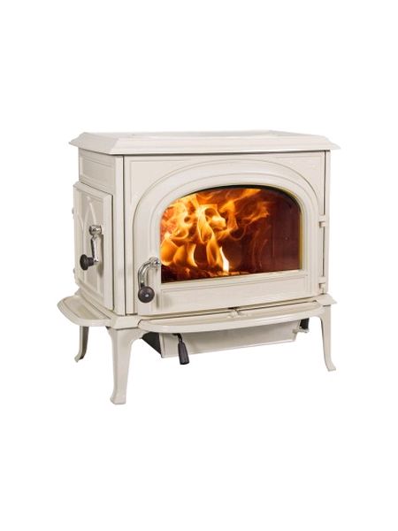 Jotul F 500 ECO SE in Ivory enamel with clear door