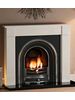 The hersham mantel - 48 inch in Aegean limestone also available in 51,54 & 56 inch Corinthian stone and Portuguese limestone also available
