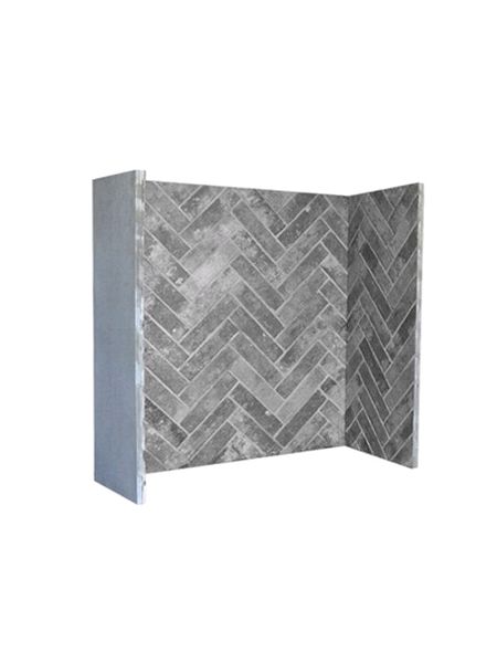 Grey Herringbone Chamber