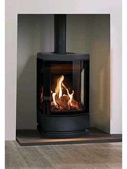 Gazco Loft Gas Stove lpg balanced flue