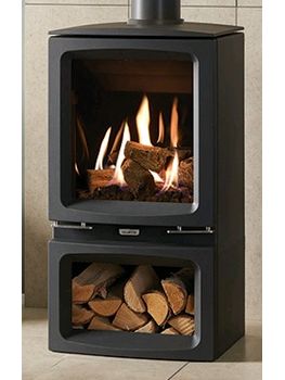 Gazco Vogue Midi Midline Gas Stove, conventional flue, natural gas