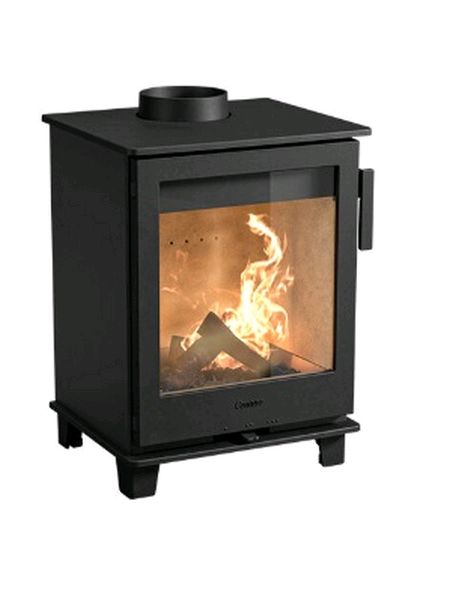 Contura 110 compact freestanding woodburning stove 5kw