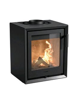Contura Contura 130 compact freestanding woodburner modern  woodburning stove 5kw