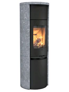 Contura Contura 590T Style  5KW tall woodburner wood burning stove Soapstone Black or Grey