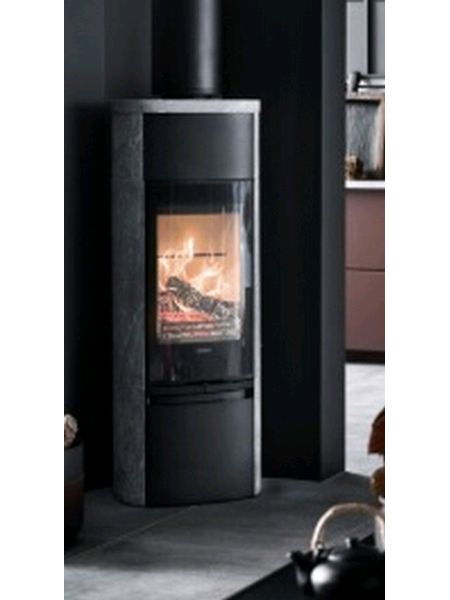 Contura 890TG Style woodburner tall 5kw woodburning stove with generous glass door and soapstone