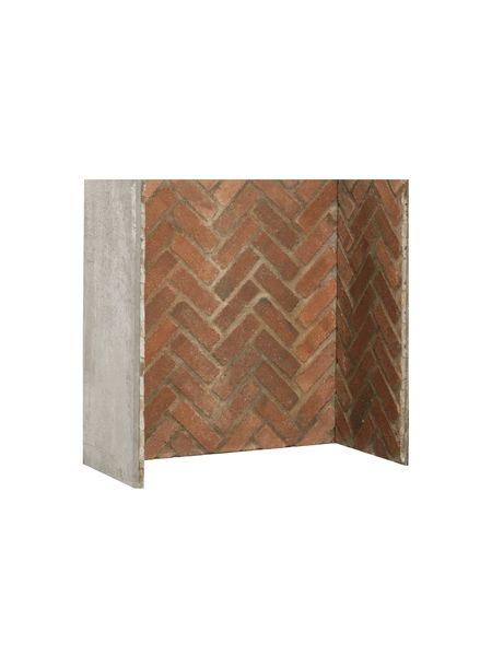 Rustic Herringbone Brick Chamber